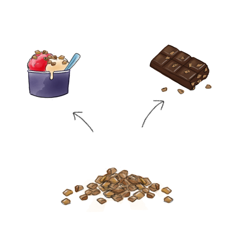 Granulaten, pasta's en cremès